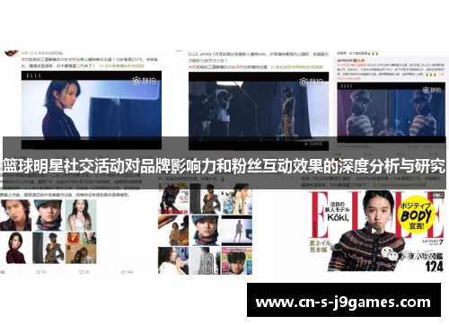 篮球明星社交活动对品牌影响力和粉丝互动效果的深度分析与研究 篮球明星社交活动对品牌影响力和粉丝互动效果的深度分析与研究